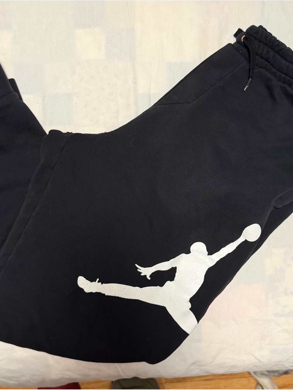 Mens Basketball Logo Jogger Pants